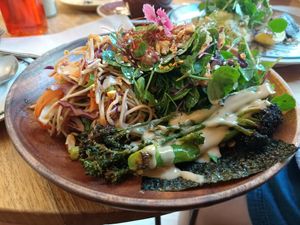 Soba Noodle Salad at Folk in Byron Bay