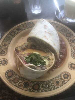 Burrito   at Folk in Byron Bay
