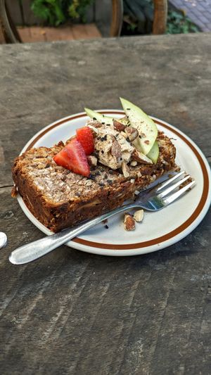Vegan Banana Bread at Folk in Byron Bay