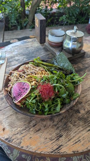 Soba Noodle Salad at Folk in Byron Bay