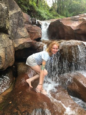 Waterfall day at U are Brilliant Homestay in Penang