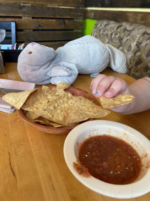 Chips and salsa  #Veganuary at Hugo's Cocina  in San Diego