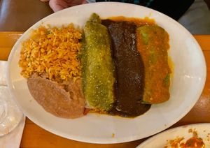 veggie enchiladas   at Hugo's Cocina  in San Diego