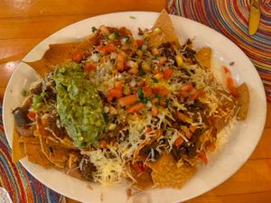 carne asada nachos   at Hugo's Cocina  in San Diego
