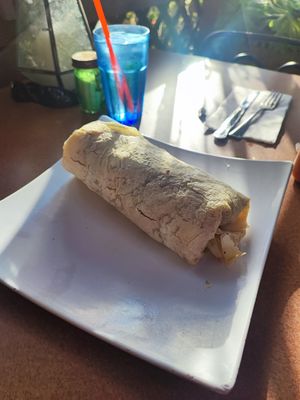 Vegan carne asada burrito at Hugo's Cocina  in San Diego