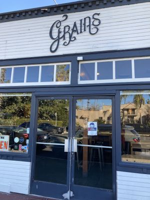 Entrance   at Grains  in San Diego