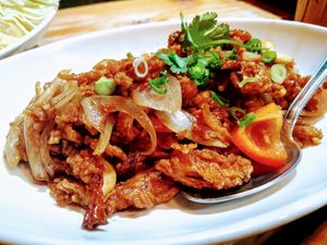 Chick'n Strips at Grains  in San Diego