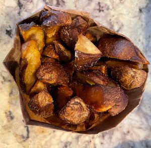 potato wedges   at Grains  in San Diego