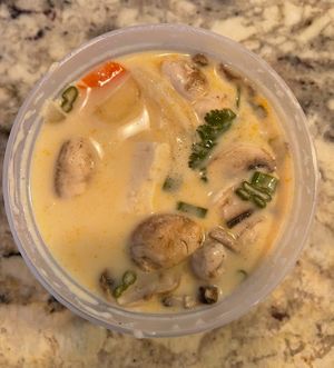 tom kah   at Grains  in San Diego