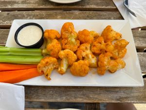 Buffalo Cauliflower made GF at Grains  in San Diego