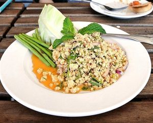 Tofu Larb at Grains  in San Diego