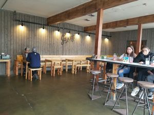 inside at Grains  in San Diego