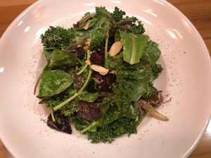 Best kale salad ever.  at Grains  in San Diego