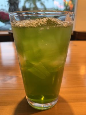 Green Tea at Grains  in San Diego