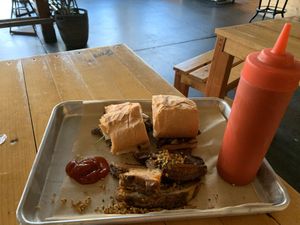 Bahn mi Sandwich. Absolutely delicious! at Grains  in San Diego