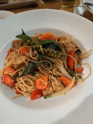 Drunken Angel pasta at Grains  in San Diego