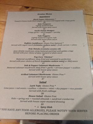 Starters at Grains  in San Diego