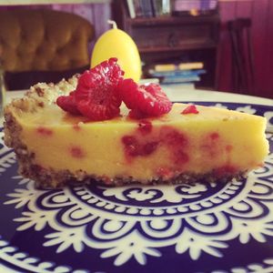 Manga framboesa at Fortuna Cafe in Sintra