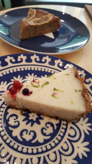 Vegan Cakes at Fortuna Cafe in Sintra