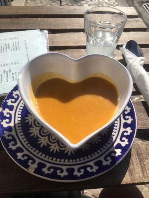 Sopa de entrada  at Fortuna Cafe in Sintra