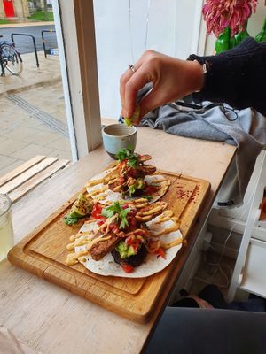 Tacos 🌮 at The Longhouse Cafe in Brighton