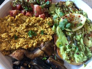 Absolutely fantastic breakfast! at The Longhouse Cafe in Brighton