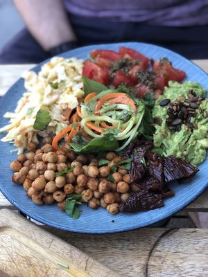Longhouse salad 💚 at The Longhouse Cafe in Brighton