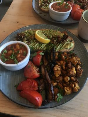 Full breakfast !! at The Longhouse Cafe in Brighton