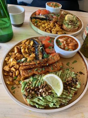 Worth the trip from London to Brighton 😊 at The Longhouse Cafe in Brighton