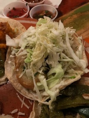 Mexica Ahuacatl taco at La Santisima in Phoenix
