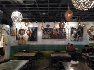 Lots of art! at La Santisima in Phoenix