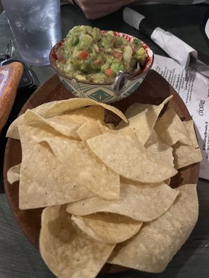 Chips and guacamole  at La Santisima in Phoenix