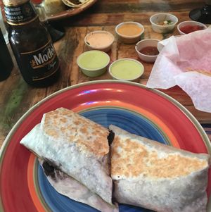 vegan burrito at La Santisima  in Glendale