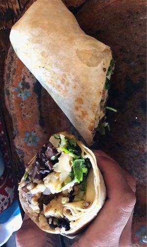 Cauliflower steak burrito  at La Santisima  in Glendale