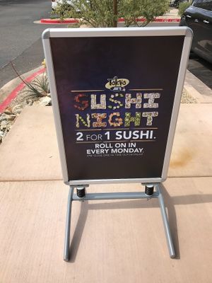 specials board at Tokyo Joe's in Scottsdale