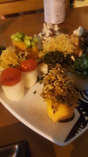 Sushis at Sushimar in Sao Paulo