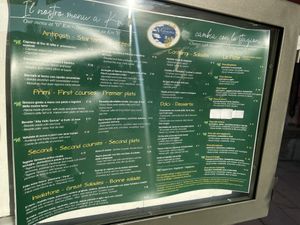 The menu has changed. No longer vegan-friendly as in previous pics at Vulnetia in Vernazza