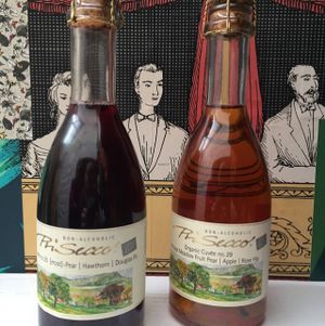 Non alcoholic Pri secco Great flavours. at Gather in Bath