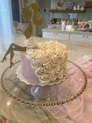 red wine & chocolate cake  at Positively Frosted in Scottsdale