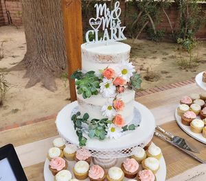 Wedding cakes and gluten free vegan cupcakes at Positively Frosted in Scottsdale