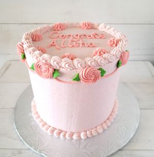 Birthday cake at Positively Frosted in Scottsdale