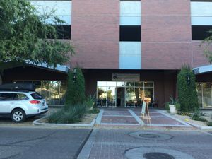 Middle of an office-looking building, lots of on street parking.  at Mi Vegana Madre in Glendale