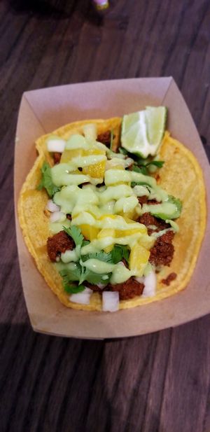 Al Pastor Taco at Mi Vegana Madre in Glendale