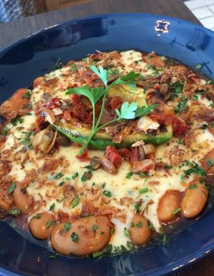 The amazing kalamboki!   at Olive Oil & Butter Kafe in Kingsville