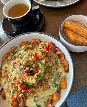   at Olive Oil & Butter Kafe in Kingsville