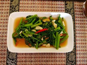 Naked vegan morning glory at The Social Salad in Hua Hin