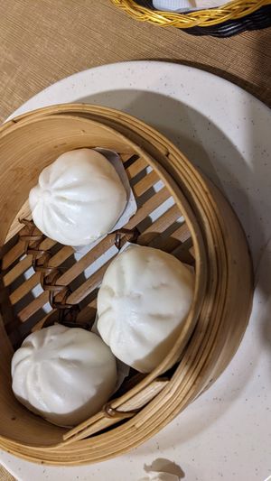BBQ pork buns at Vegie Bowl in Springvale