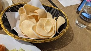 Crispy crackers at Vegie Bowl in Springvale