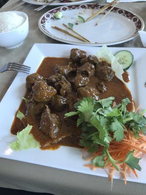 Rendang Curry at Vegie Bowl in Springvale