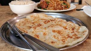 Roti at Vegie Bowl in Springvale